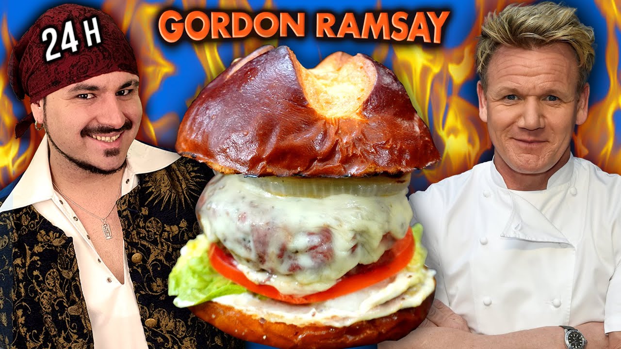 24 horas COCINANDO RECETAS GORDON RAMSAY 🔥