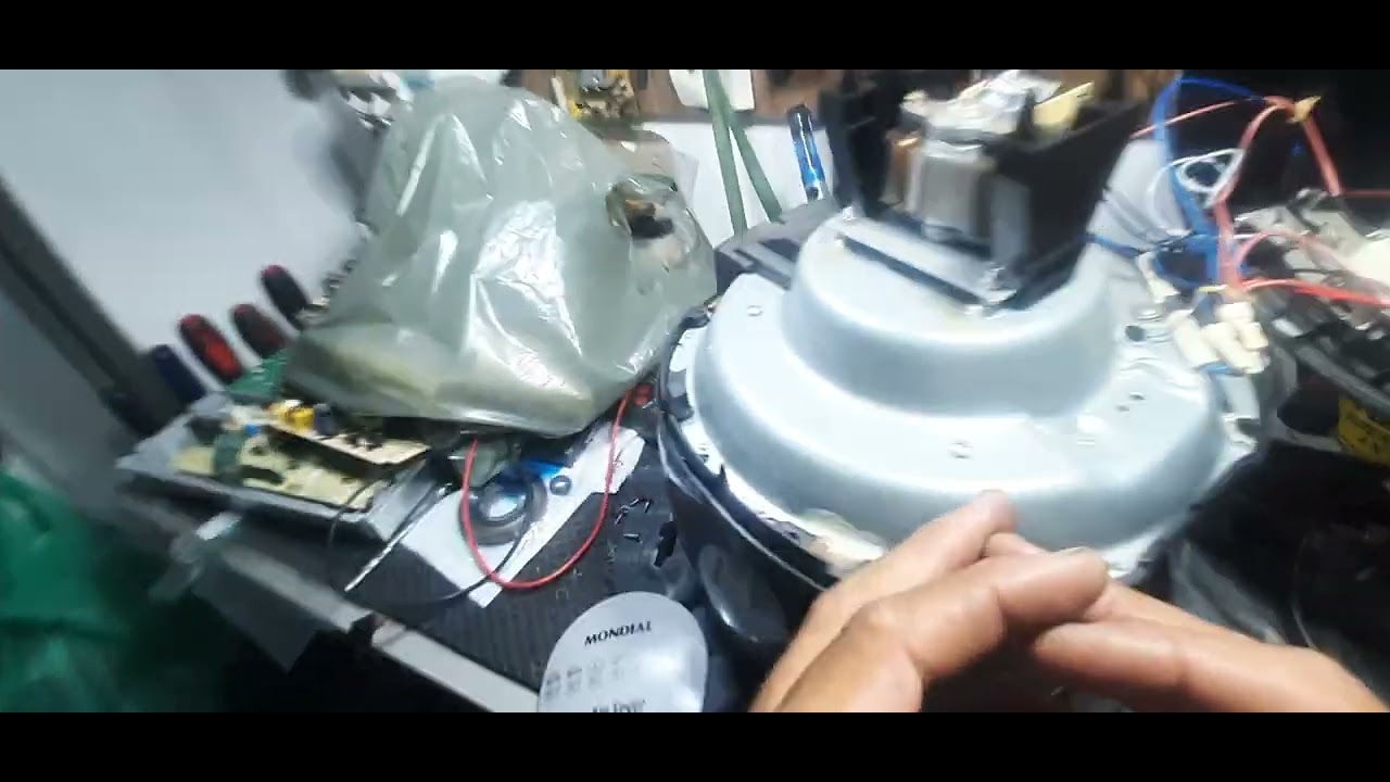 AirFryer mondial não gira o motoventilador