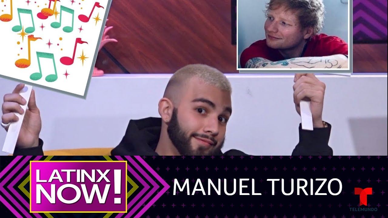 Manuel Turizo reveals dream collab & teases new music | Latinx Now! | Telemundo English