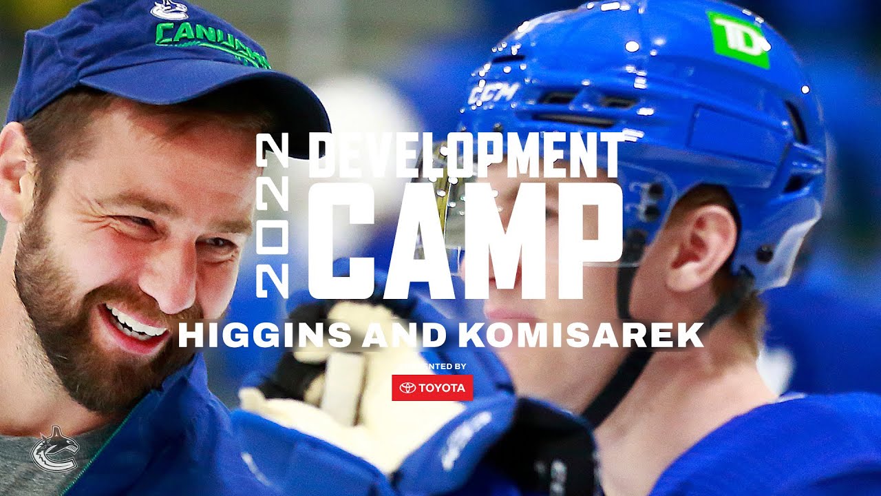 Higgins and Komisarek Mic'd Up at Development Camp