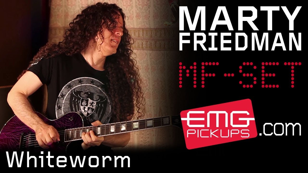 Marty Friedman performs 