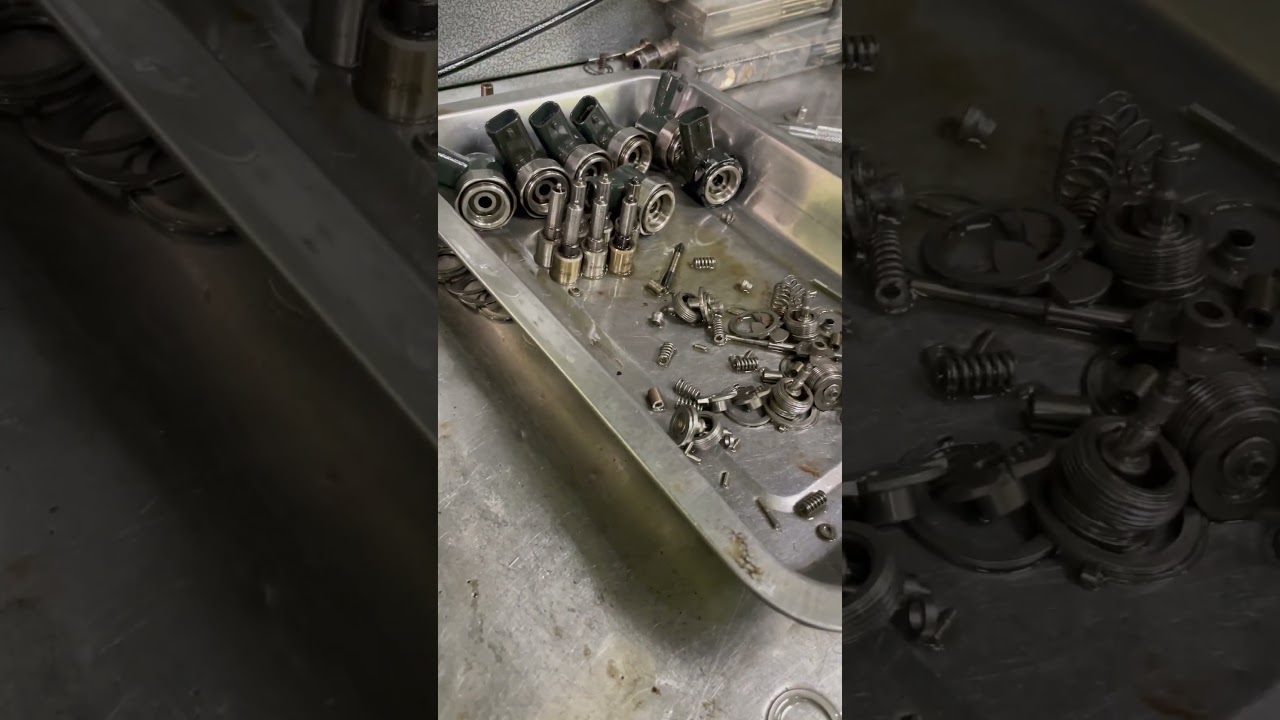 How to strip common rail bosch injectors 