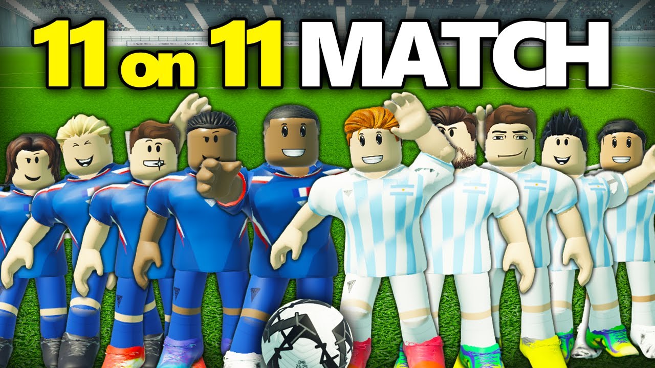 ULTIMATE 11 vs 11 ROBLOX SOCCER MATCH!