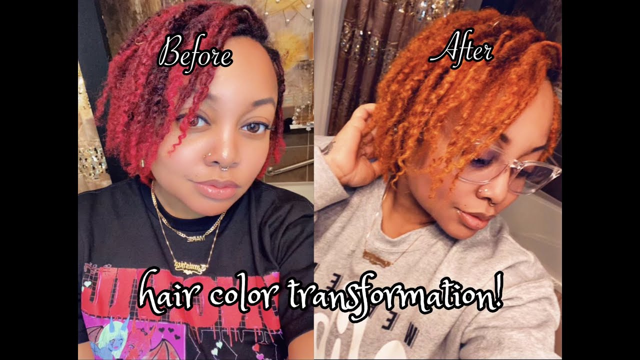 Removing Red From Starter Locs Using Color Opps!