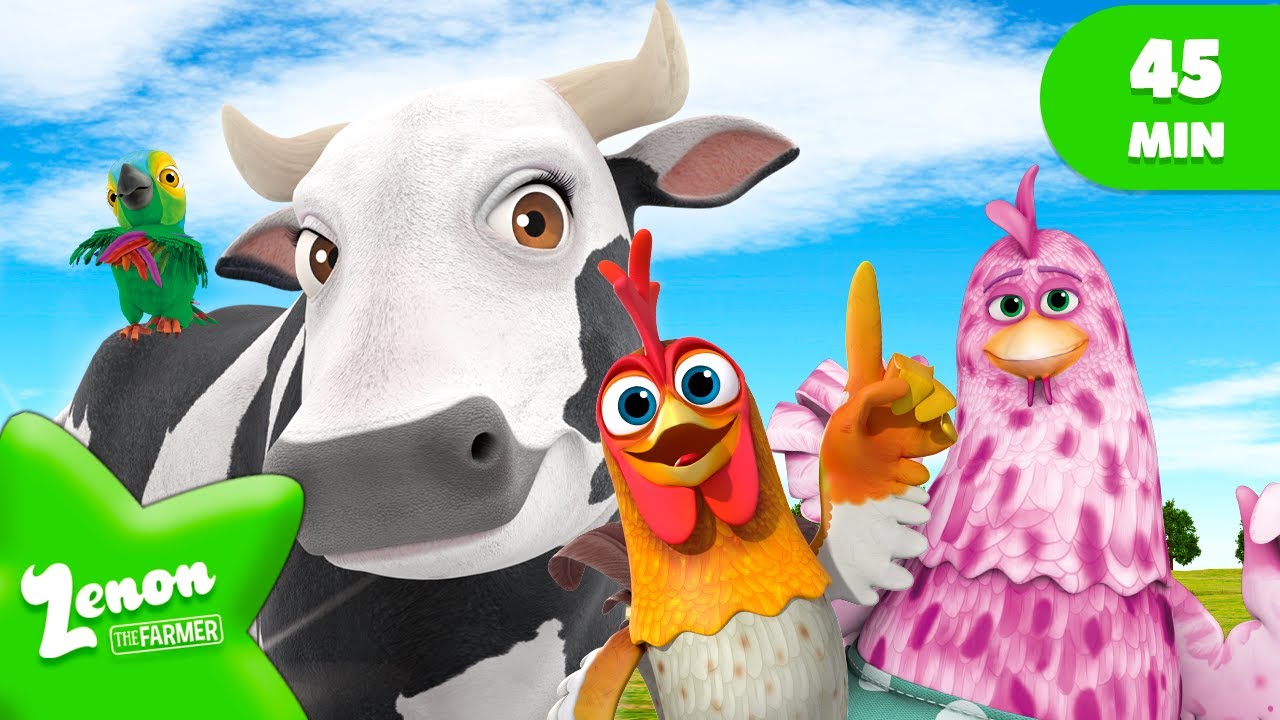Bartolito | Chicken Dance | ZENON'S FARM | Kids Song Compilation 🌈 For Kids