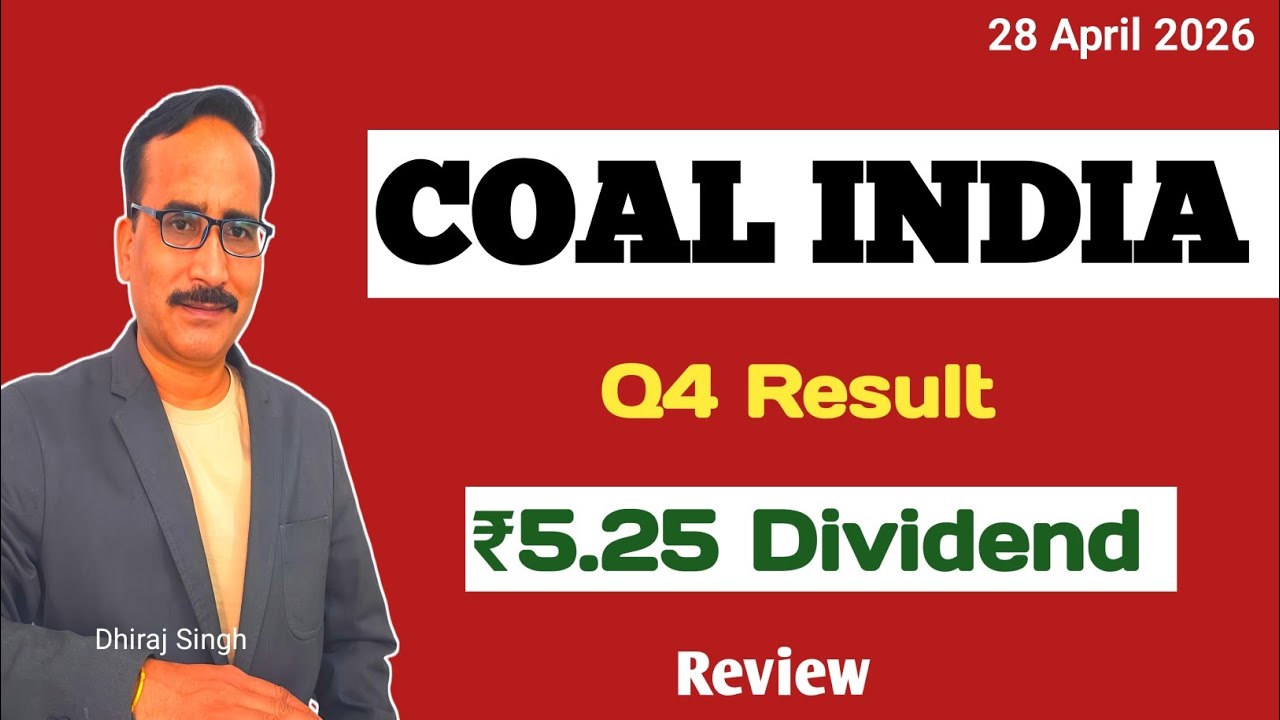 COAL INDIA STOCK Q4 RESULT |  COAL INDIA STOCK ₹5.25 Dividend | COAL INDIA Share News 