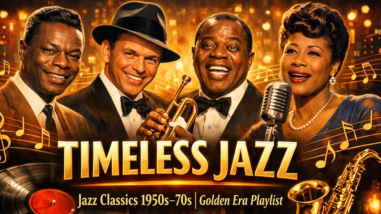 Frank Sinatra, Louis Armstrong & Nat King Cole🎷Timeless Jazz Hits | Ultimate Jazz Classics 50s - 70s