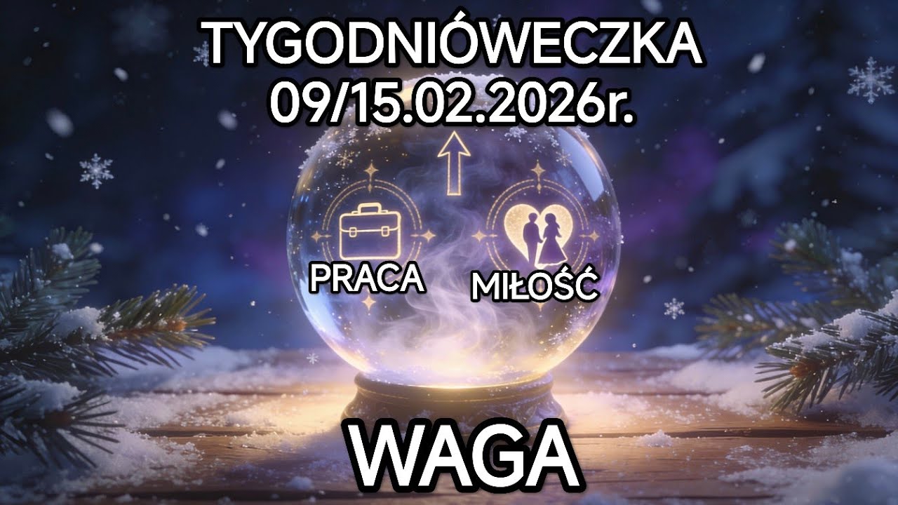 WAGA & TYGODNIÓWECZKA 09./15.02.2026r. na MIŁOŚĆ 💌 PRACĘ