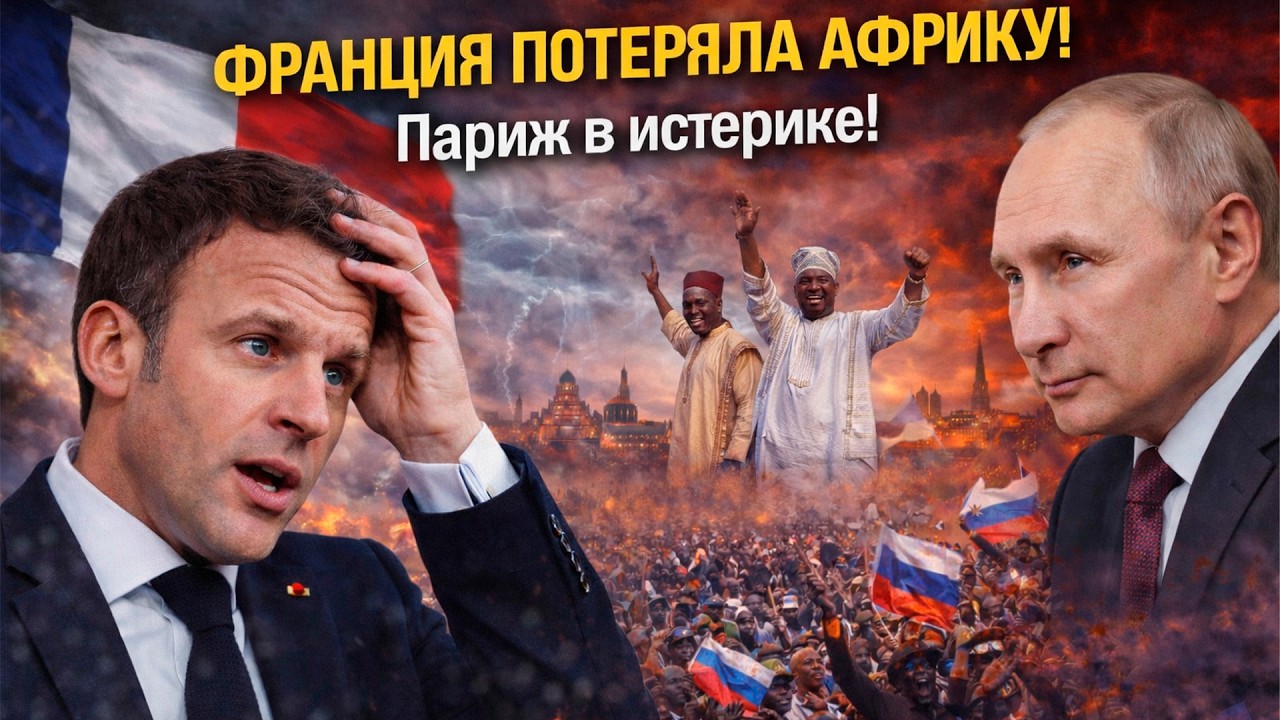 ФРАНЦИЯ ПОТЕРЯЛА АФРИКУ Бывшие колонии выбрали Россию  Париж в истерике
