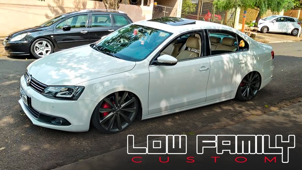 JETTA TSI NA SUSPENSÃO A AR E RODAS 20