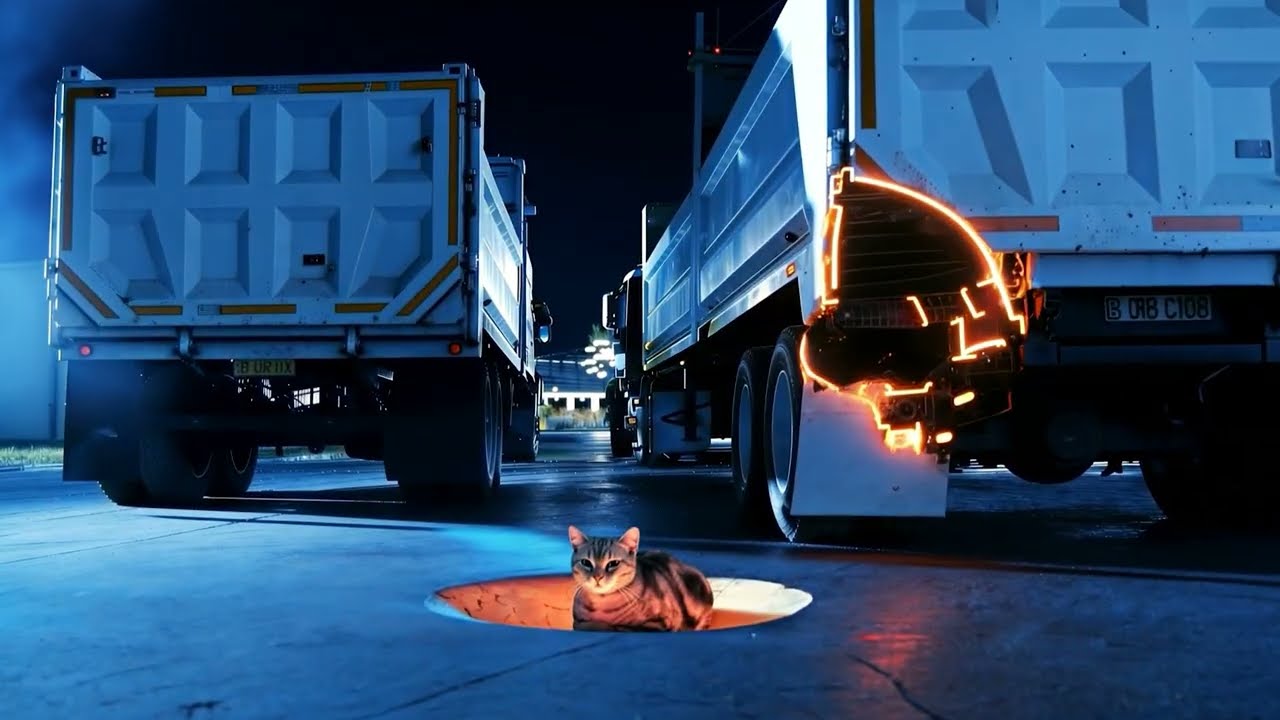 Terminator Cat: Arrival (AI Short Film)