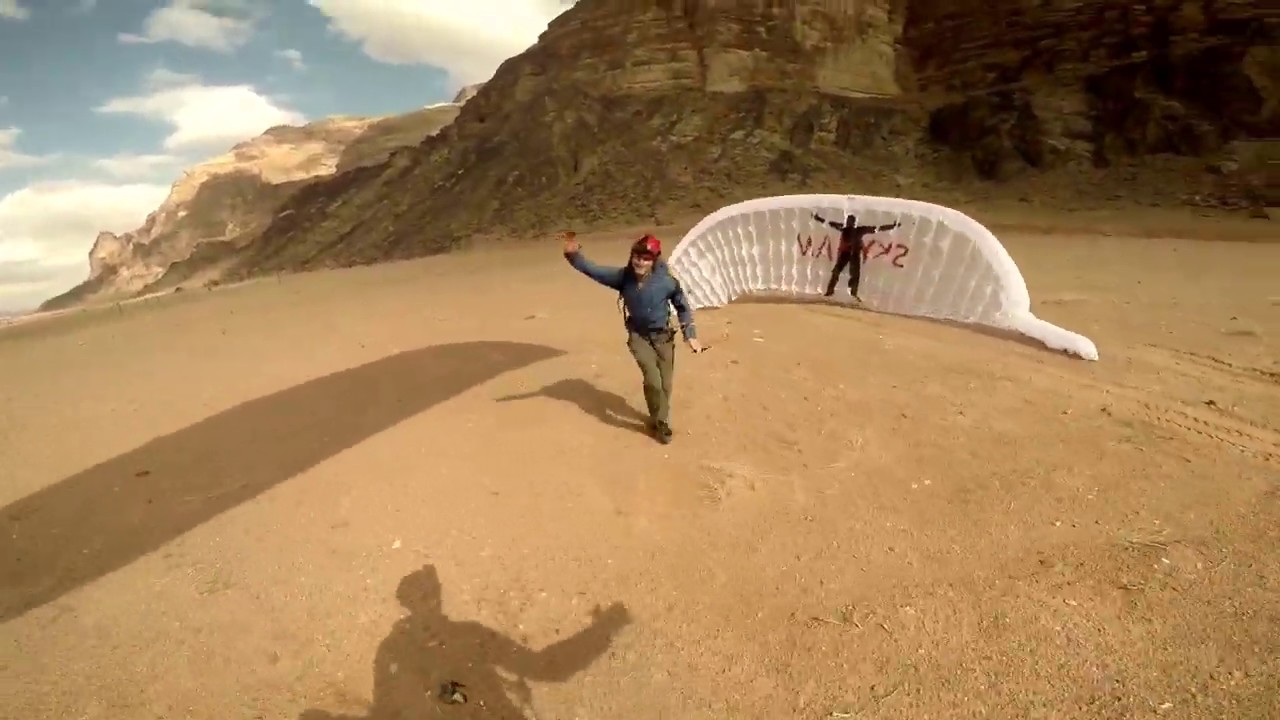 Wadi Rum, Jordan. Climb and Paraglide 2019