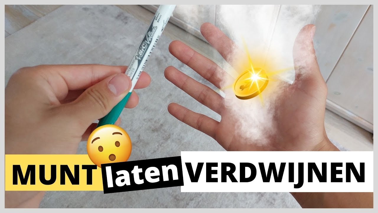 GOOCHELEN MET EEN MUNT!// DE BESTE MUNTTRUC OOIT! (leer makkelijk en snel)