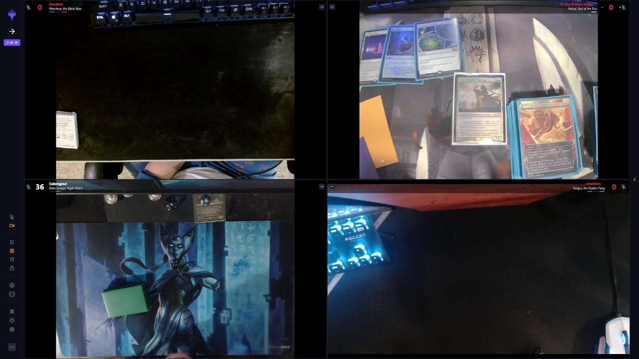 EDH Games With Patrons