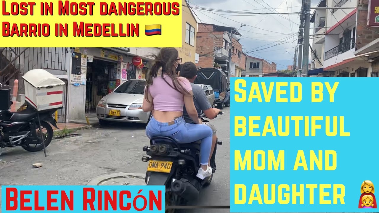 Medellin's Most Dangerous Barrio Belen Rincon Streets Saved by Beautiful Ladies. Does Tinder Suck ?