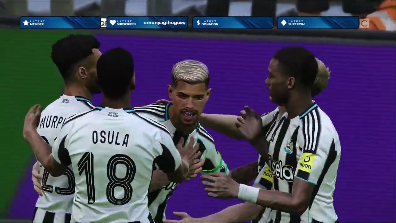 LIVE UEFA Newcastle United VS Qarabağ FK UCL champions league PES 21