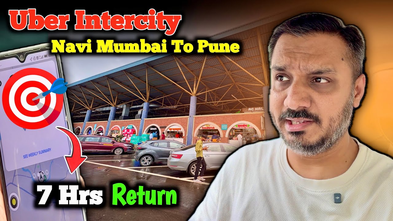बहुत महीनों बाद मिली Uber की Intercity Trips 🤑🚕 | Uber Intercity | Navi Mumbai | Pune | HRC 😎