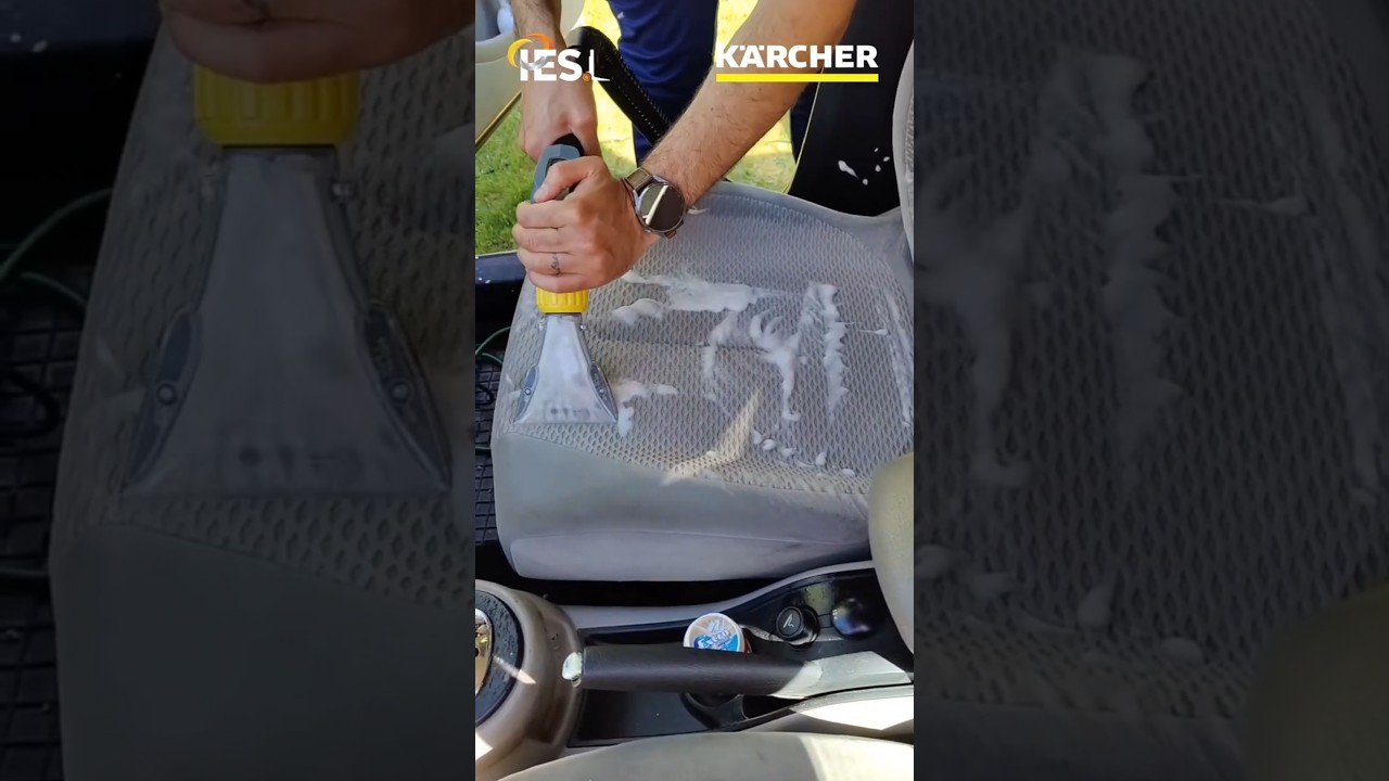 Kärcher Puzzi 10/1 Car Seat Cleaning | Deep Clean Car Interior Like a Pro 