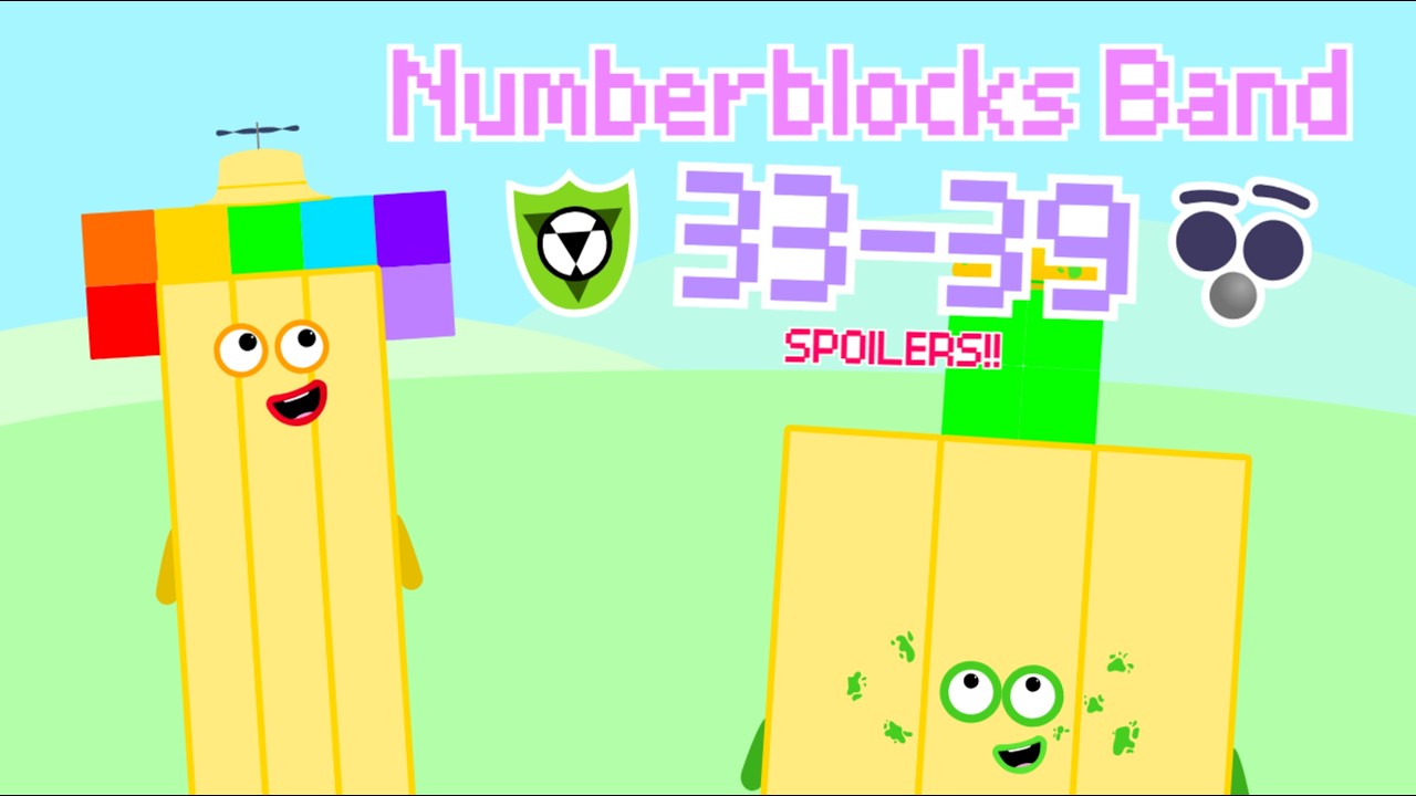⭐NEW CHARACTERS!!!⭐ | Numberblocks 33-39 Band