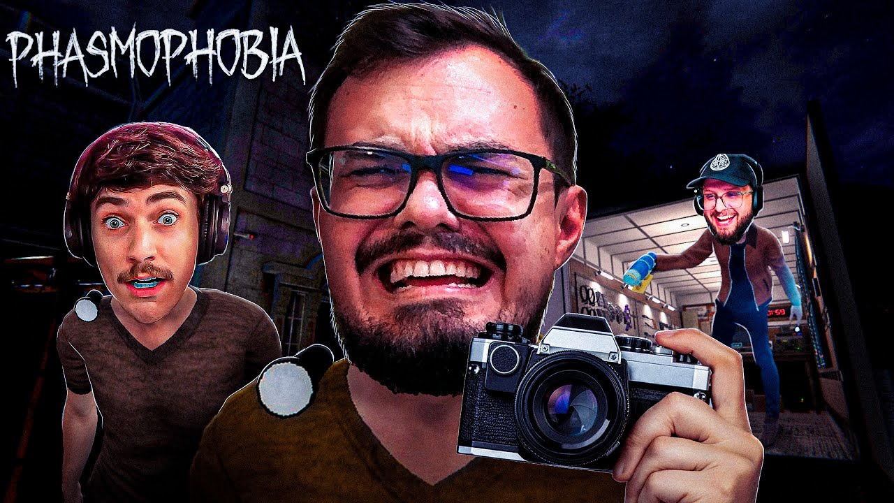JOGANDO A NOVA ATT DE PHASMOPHOBIA COM OS COLEGAS