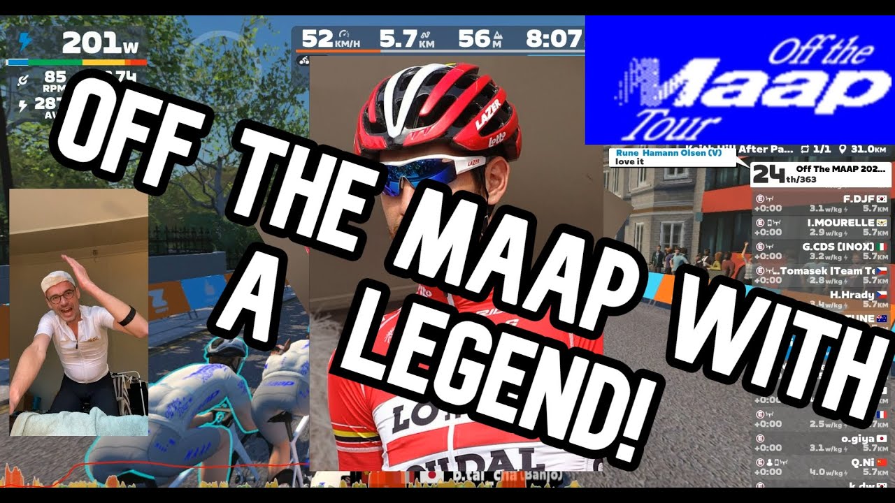 MAAP x Zwift 2025: Hanging on with Thomas De Gendt