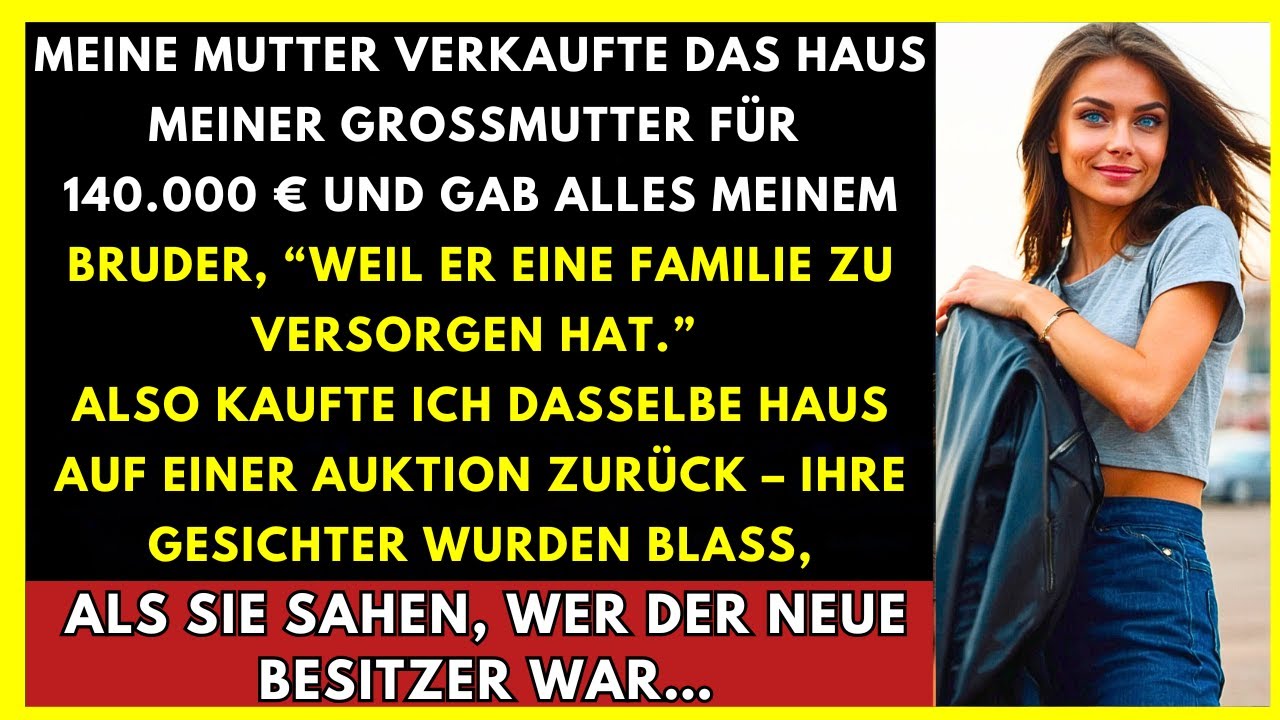 Mama Verkaufte Omas Haus Und Gab Es Meinem Bruder, Also Kaufte Ich Es Zurück Bei Der Auktion