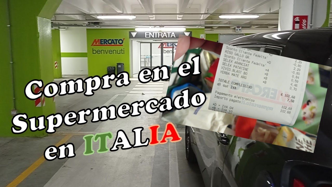 Compra en el Supermercado en Italia - Argentinos en Italia