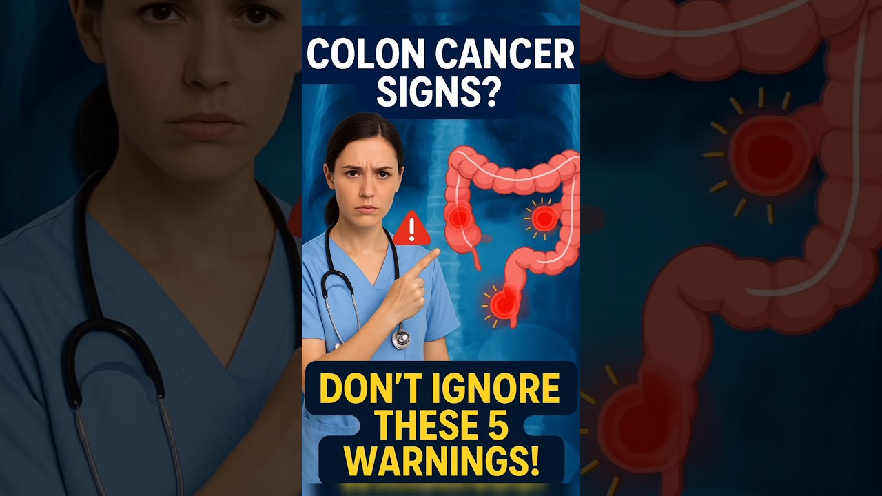 5 Signs of Colon Cancer। #cancer #trending
