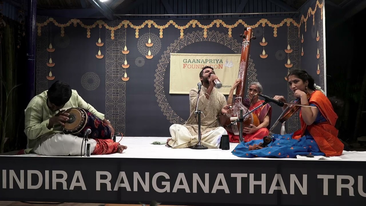 Concerts featuring exclusively kṛti-s of Sadguru Tyāgarāja K S Vishnudev - Vocal