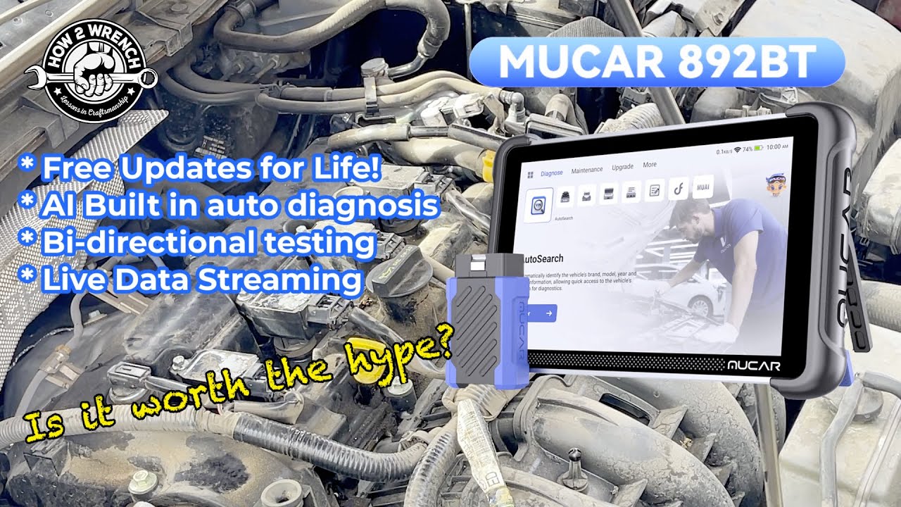 MUCAR 892BT | Почему этот диагностический инструмент превосходит другие в 2026 году