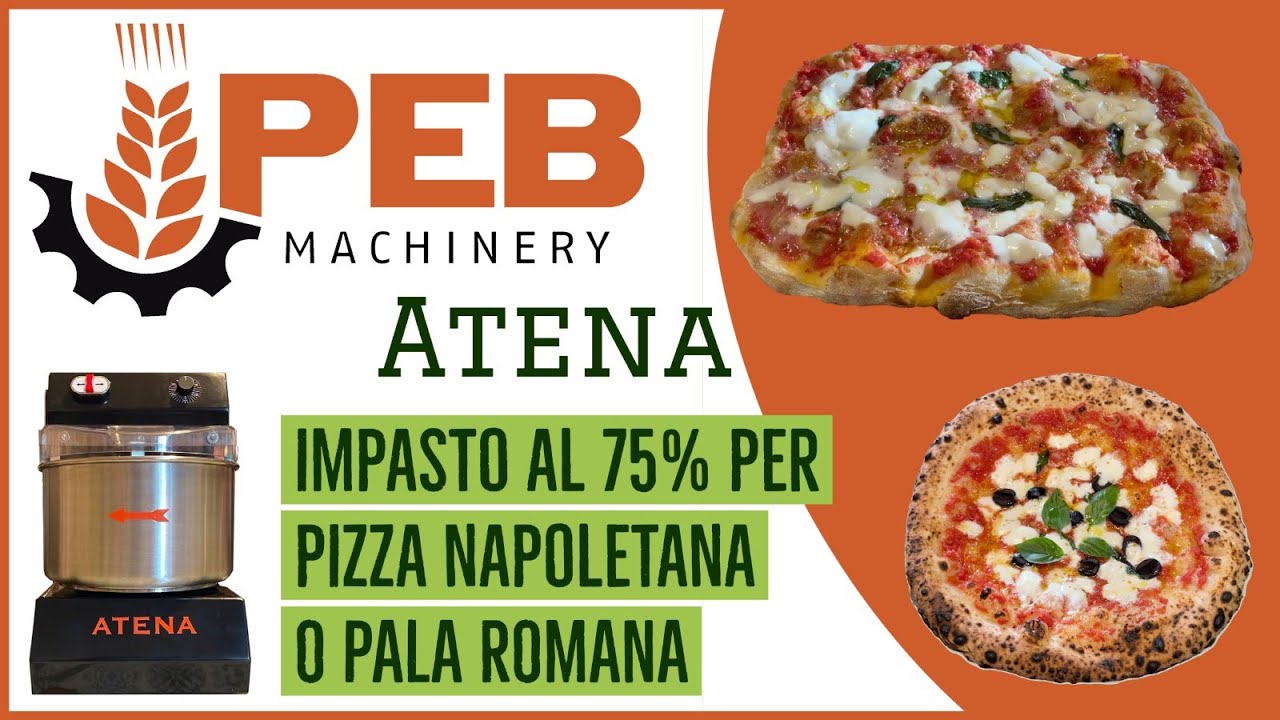 ATENA - Impasto 75% per PIZZA NAPOLETANA e PALA ROMANA