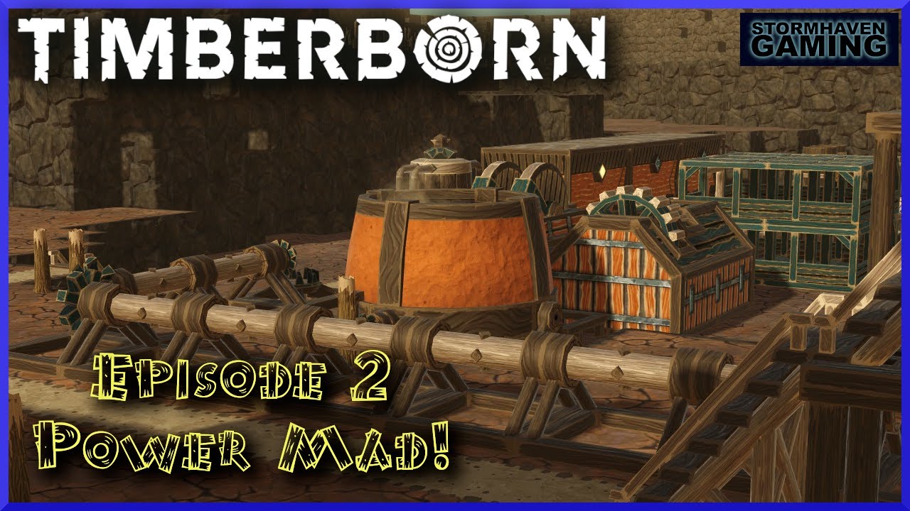 Timberborn 1.0 Experimental | Энергетика и промышленность