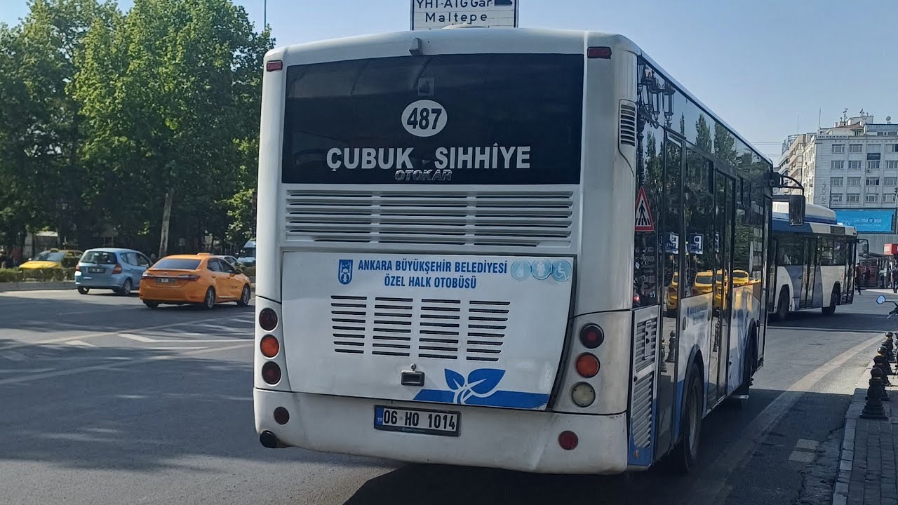 Otokar Doruk 220LE.Difaransiyel sesi ve bol ventil sesi.06 HO 1014 eski 06 BMF 855