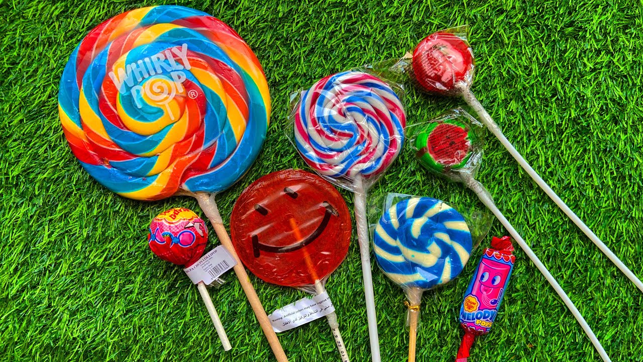 Rainbow Lollipop Unboxing | The Best ASMR Lollipop Unboxing