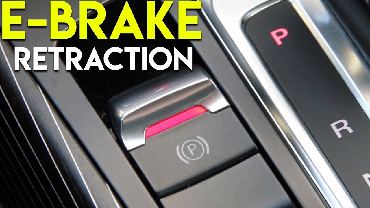 How to Retract an Electronic Parking Brake | Audi B8.5 S4