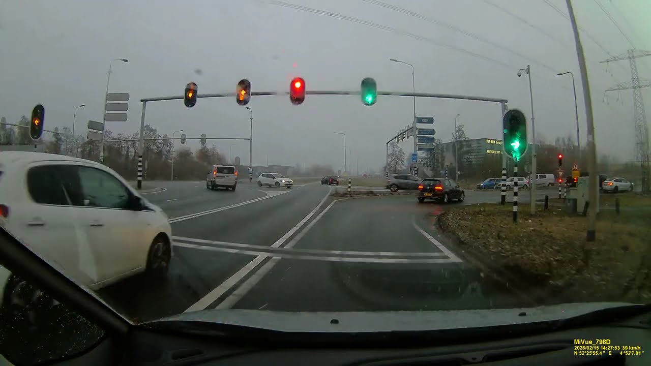Dashcam Zaanstad weggaan  2