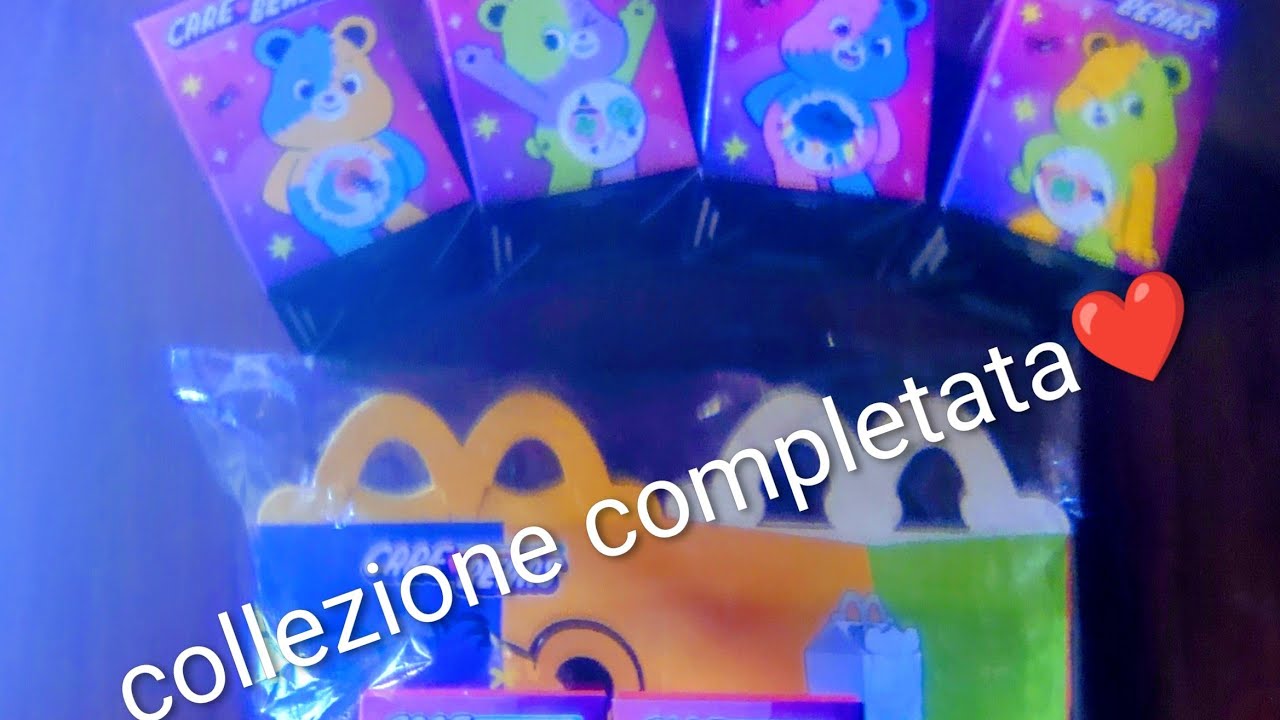 Collezione completa orsetti del cuore McDonald's 