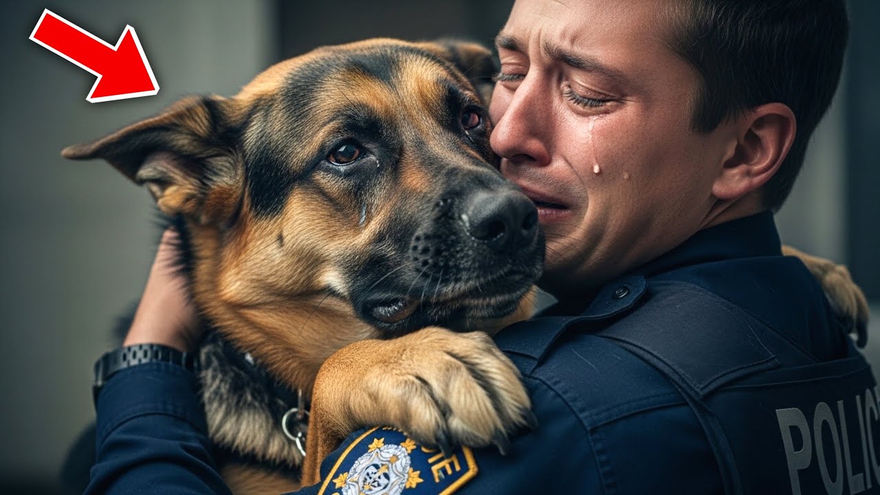 Police Dog’s Last Hug Stuns Everyone—Vet Sees Something Impossible
