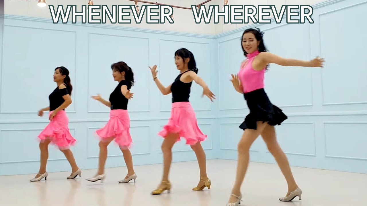 Whenever wherever Line Dance 왜네버 왜레버 라인댄스