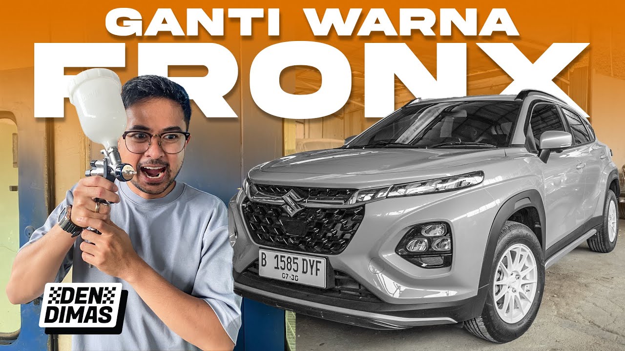 MOBIL BARU LANGSUNG GANTI WARNA‼️ Ngecat Suzuki Fronx di Bengkel Restorasi Papan Atas Indonesia 