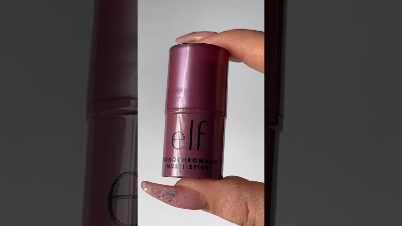 Monochromatic Multi Stick I Luminous Berry🍓🫐 #highlighter #blush #blushstick #lips #elfcosmetics