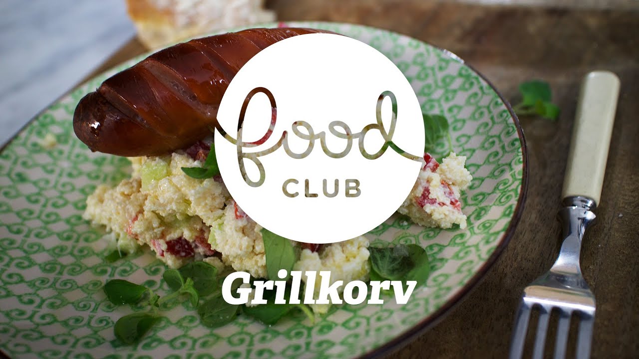 Grillkorv med krämig couscous | Steg för steg | FoodClub