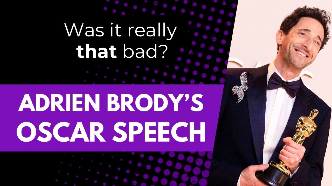 What REALLY Happened?: Adrien Brody's Oscar Speech (2025)
