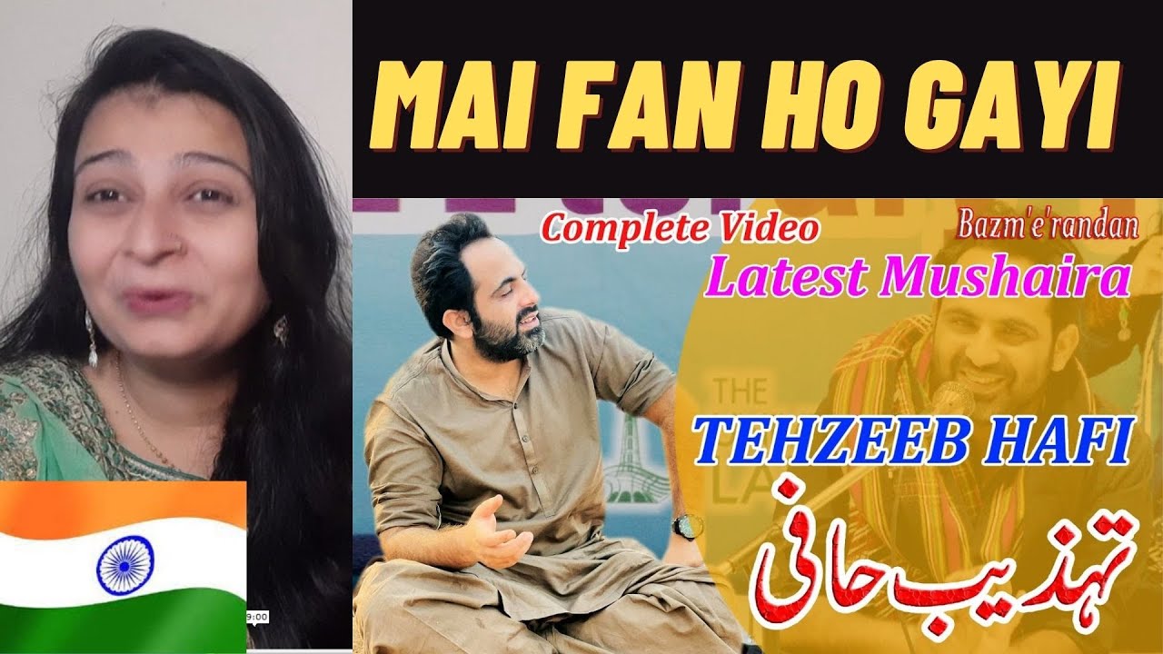Tehzeeb hafi all poetry collection | Indian Reaction on Tahzeeb Hafi Heart Touching Poetry