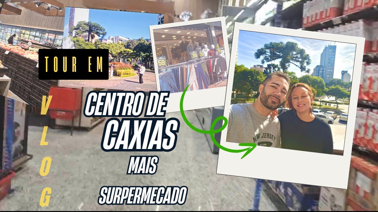Fizemos um tour pelo centro de Caxias do Sul