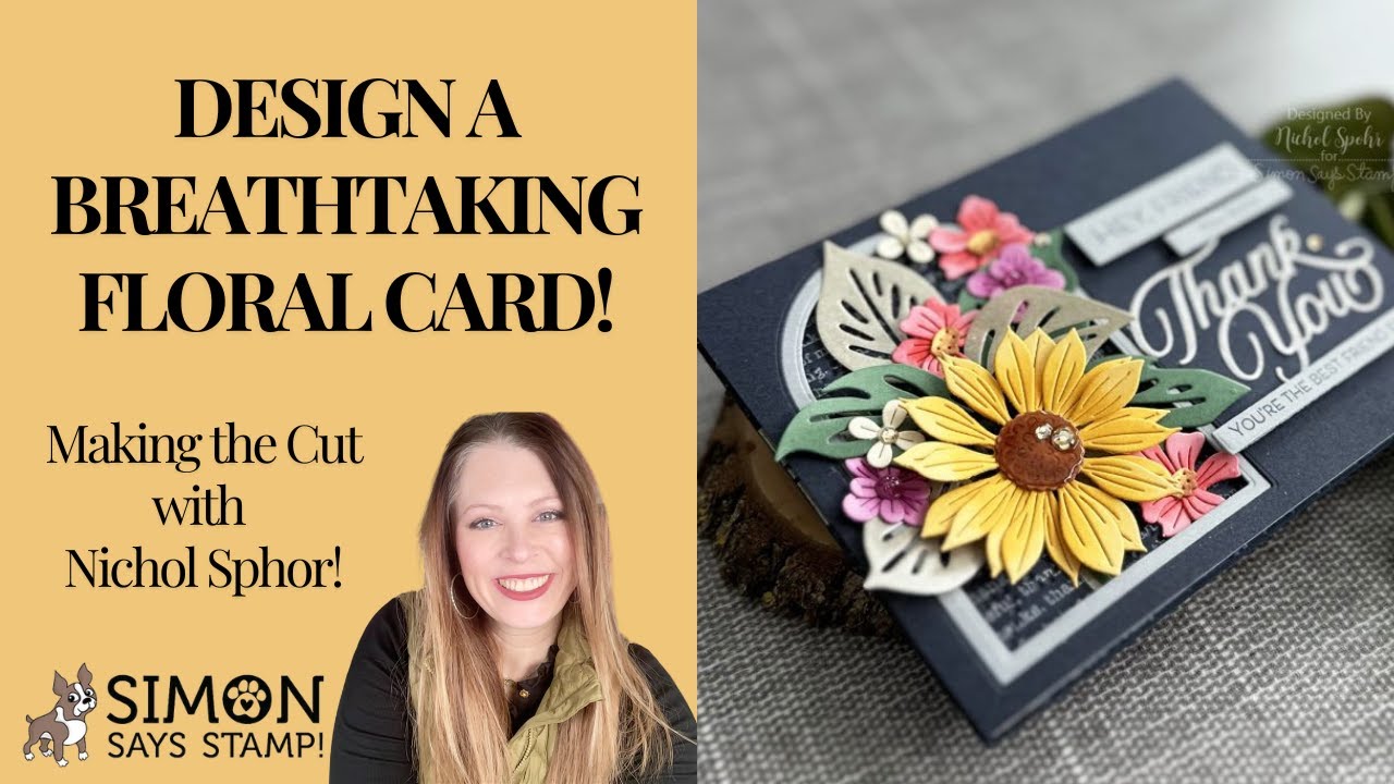 Design a BREATHTAKING Floral Card That Blooms with Style!