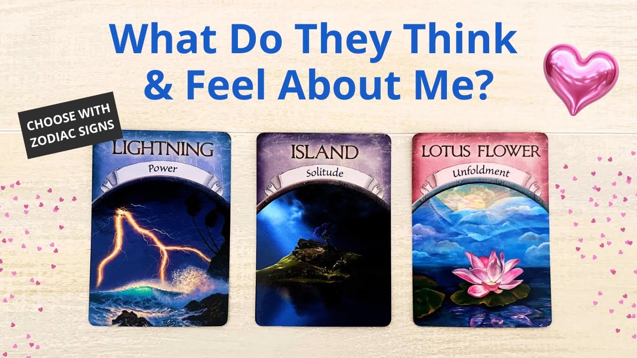 🦋WHAT DO THEY THINK & FEEL ABOUT YOU? 💋PICK A CARD 💝 LOVE TAROT READING