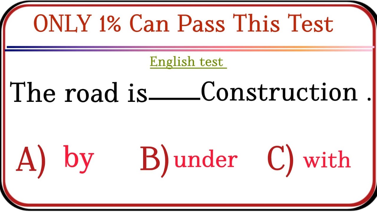 G for Grammar past present future mix ✨ ONLY 1%Can Pass This Test
