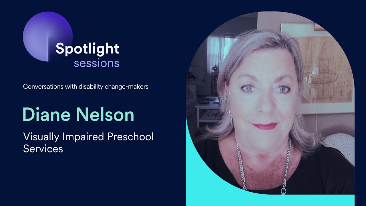 Diane Nelson of Visually Impaired Preschool Services I accessiBe's Spotlight Sessions