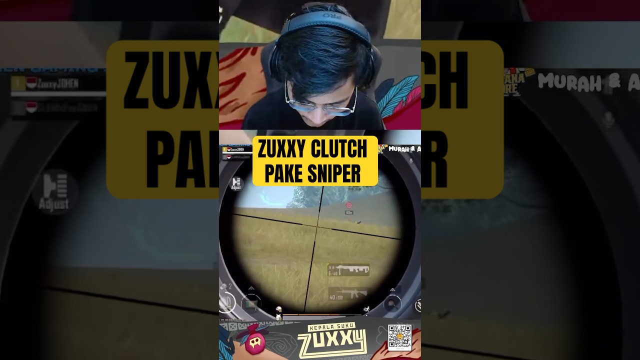 KEPALA SUKU DIKASI SNIPER 🤯 #bigetron #btrwin #zuxxy